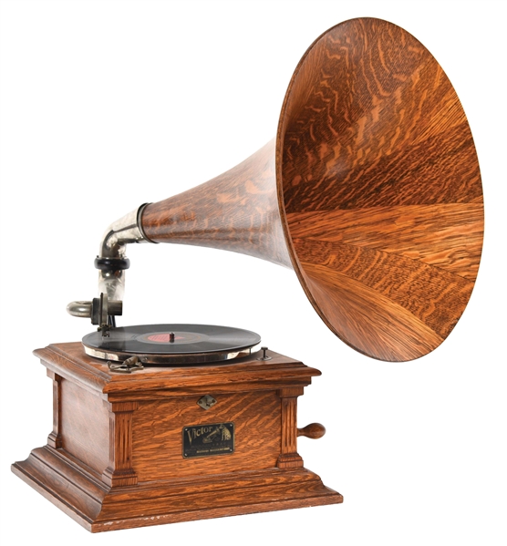 Lot Detail - VICTOR TALKING MACHINE CO. MODEL 3 PHONOGRAPH.