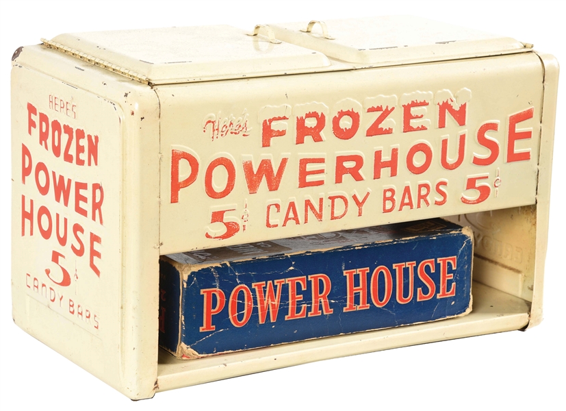 FROZEN POWER HOUSE CANDY BARS SALESMAN SAMPLE TOOL.