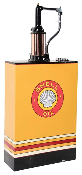 VERY NICE DISPLAYING SHELL OIL-THEMED LUBESTER.