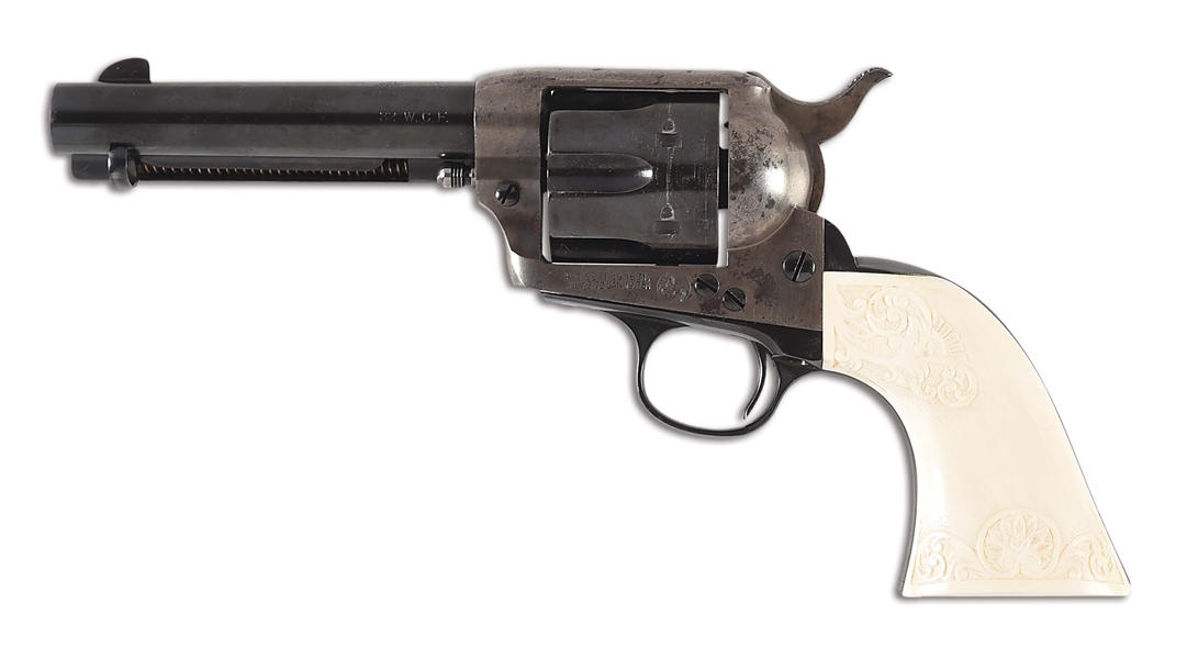(C) COLT SINGLE ACTION ARMY REVOLVER SHIPPED TO THE COPPER QUEEN MINE, ARIZONA TERRITORY.