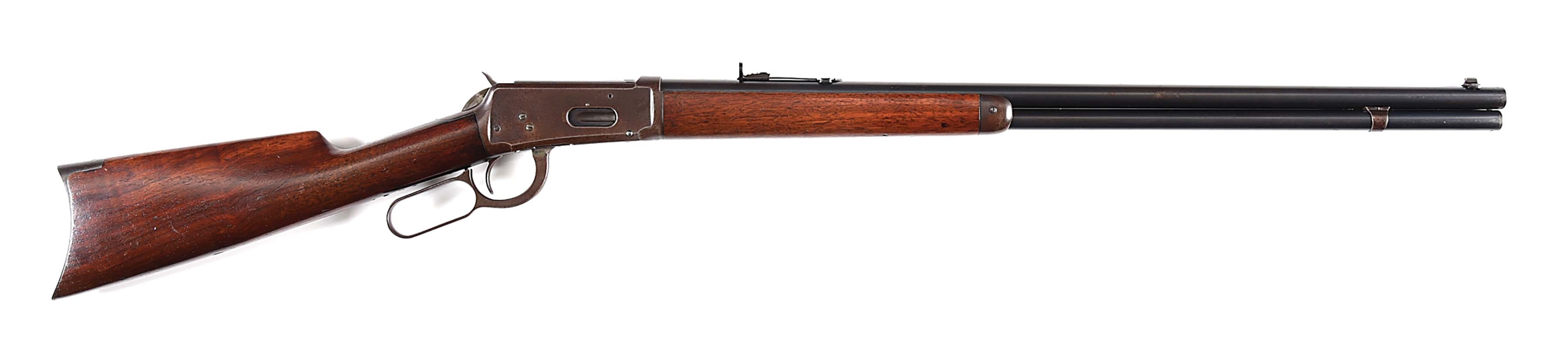 (C) WINCHESTER MODEL 1894 LEVER ACTION RIFLE IN .38-55.