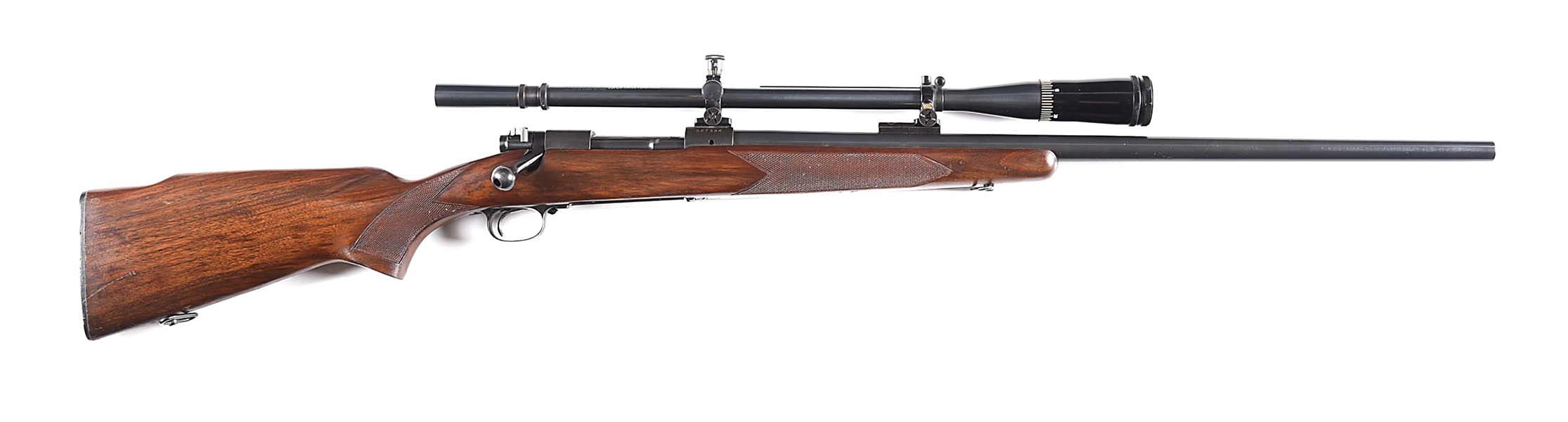 (C) PRE-64 WINCHESTER MODEL 70 VARMINT BOLT ACTION RIFLE IN .243 WINCHESTER.