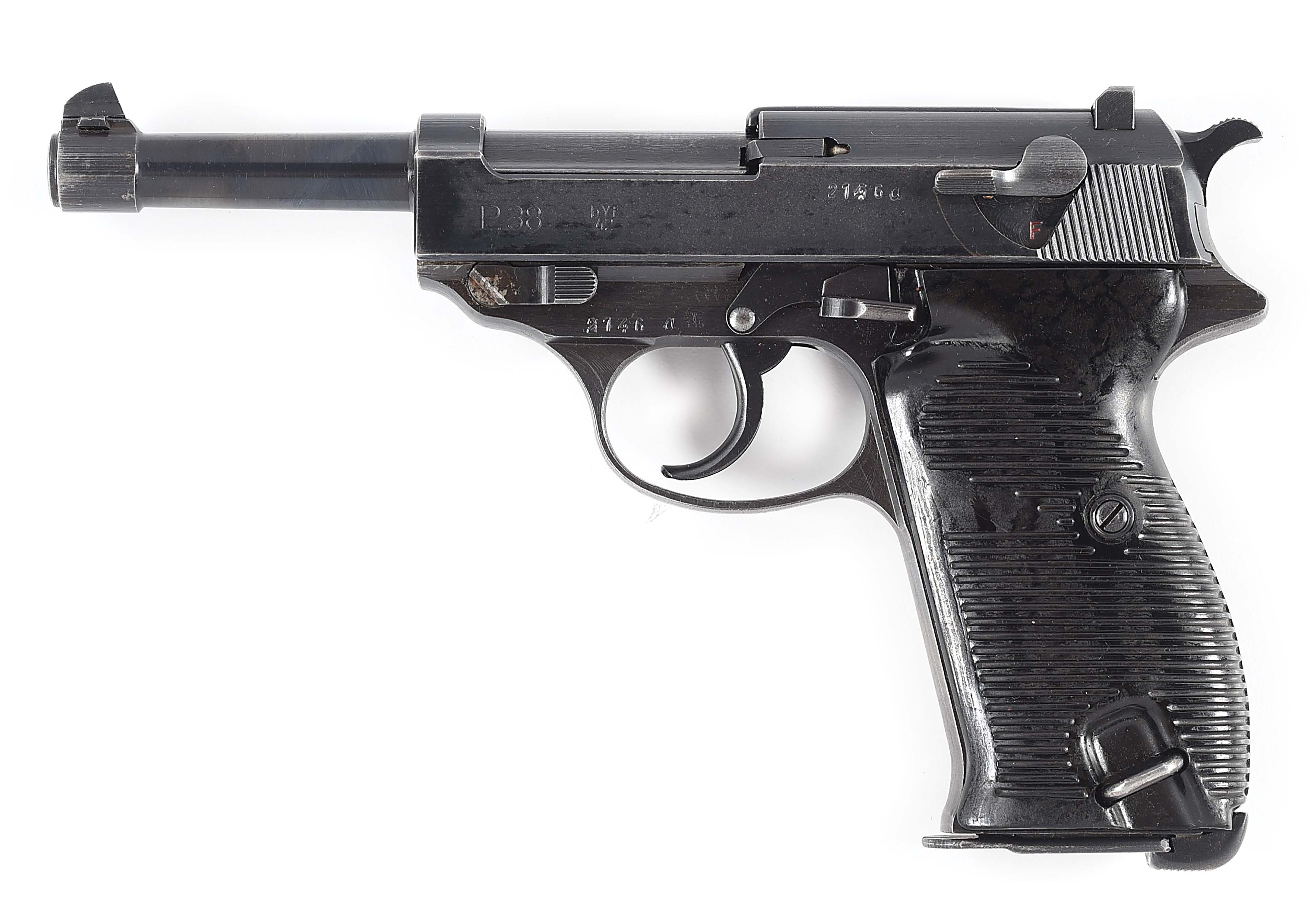 Lot Detail - (C) MAUSER P38 SEMI-AUTOMATIC PISTOL.