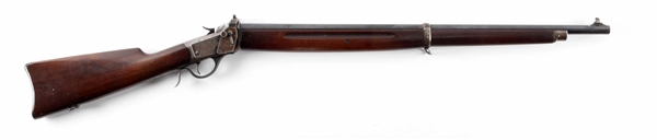 (C) US MARKED WINCHESTER MODEL 1885 SINGLE SHOT WINDER MUSKET.