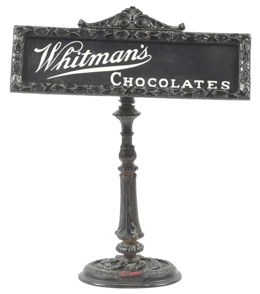 WHITMANS CHOCOLATES DESK LAMP.