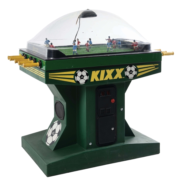 KIXX BUBBLE SOCCER ARCADE GAME.