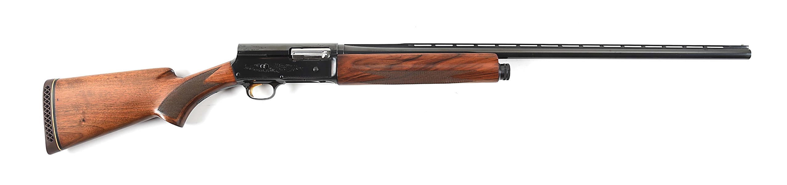 (C) BELGIAN BROWNING MAGNUM TWENTY 20 BORE SEMI-AUTOMATIC SHOTGUN.