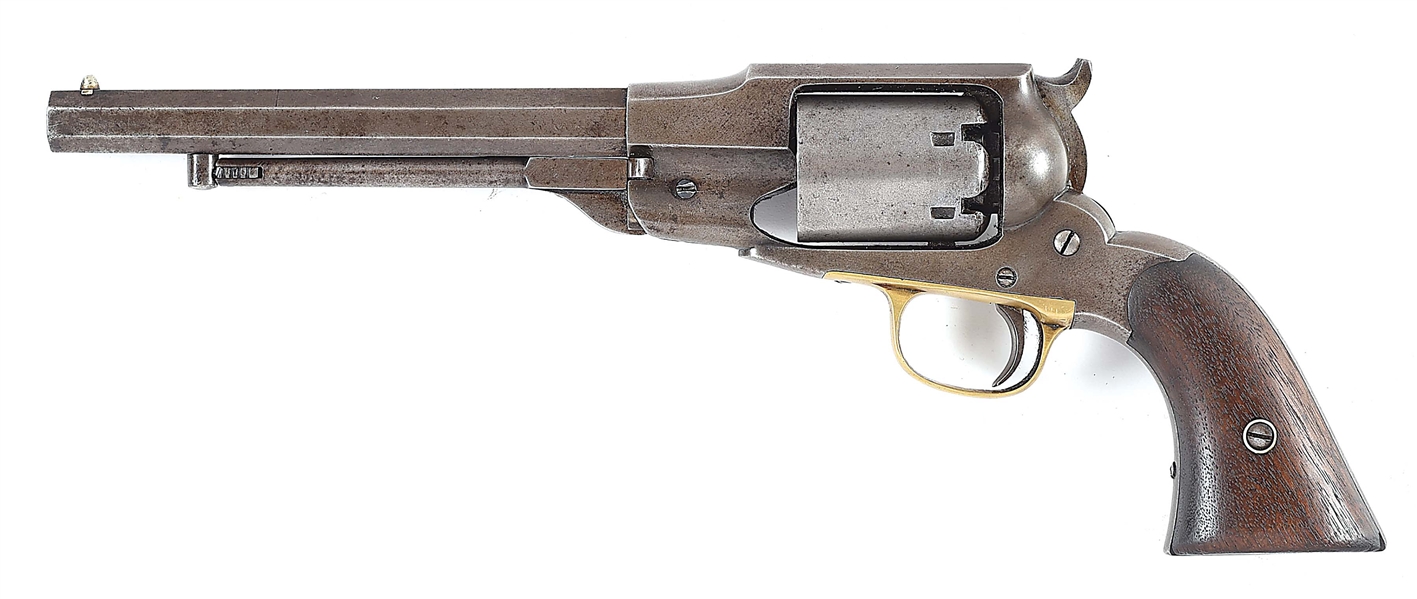 (A) REMINGTON-BEALS NAVY PERCUSSION REVOLVER WITH CONDERATE PROVENANCE..