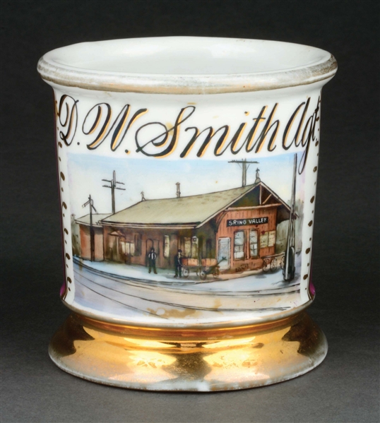 SPRING VALLEY COUNTRY STORE OPERATOR SHAVING MUG.