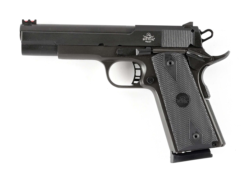 (M) ROCK ISLAND ARMORY XTM-22 SEMI AUTOMATIC PISTOL.