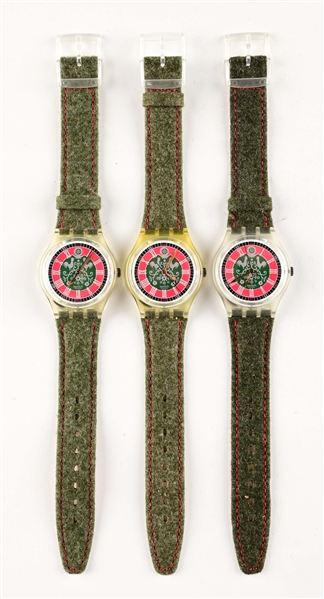 LOT OF 3: STANDARD GENTS SWATCH.