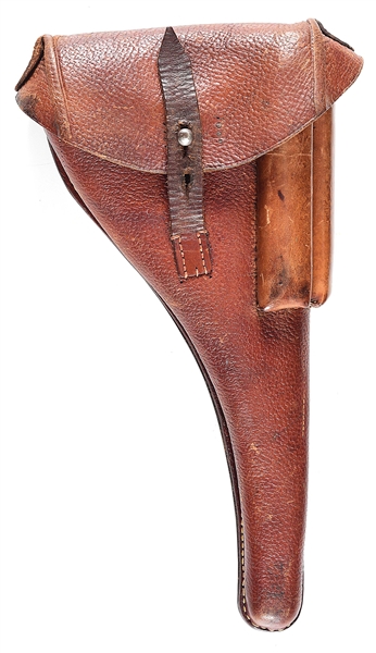 LUGER HOLSTER MADE BY EUGEN HUBER FOR AWM.