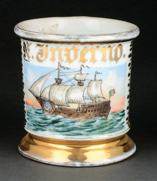 SHIP MAKER SHAVING MUG.