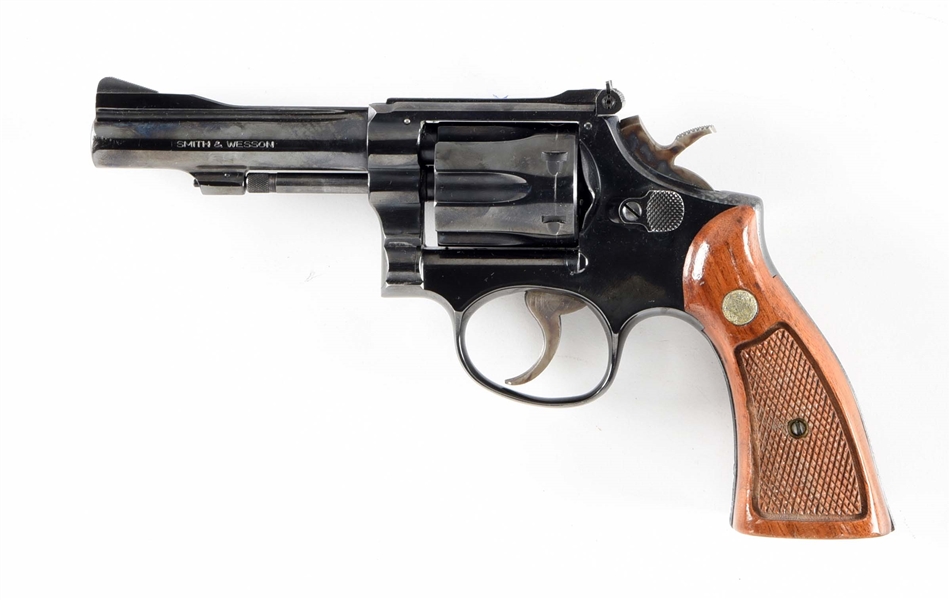 (C) SMITH & WESSON MODEL 18-3 DOUBLE ACTION REVOLVER.