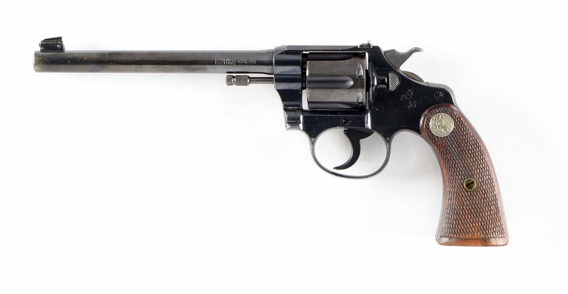 (C) COLT POLICE POSITIVE FLAT TOP TARGET DOUBLE ACTION REVOLVER.