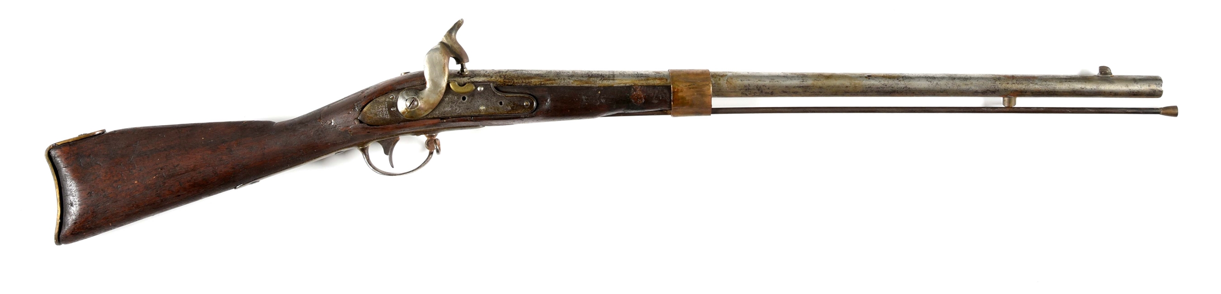 (A) MODIFIED 1816 CONTRACT PERCUSSION MUSKET BY STARR.