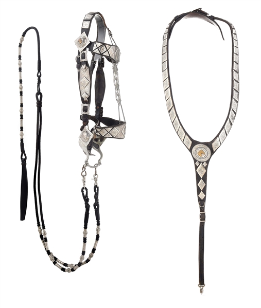 DIABLO MARKED BRIDLE & MARTINGALE