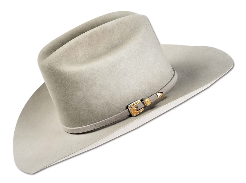 A NUDIES STETSON HAT MADE FOR GLENN FORD 
