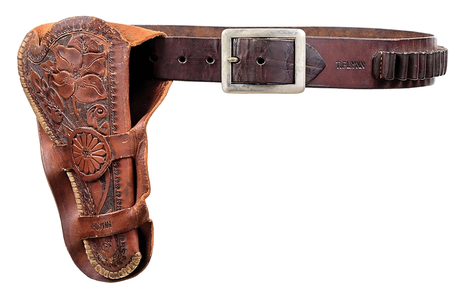 T. FLYNN BELT & HOLSTER GUN RIG 