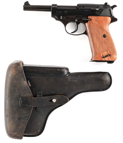 (C) P.38 SEMI-AUTOMATIC PISTOL WITH HOLSTER.