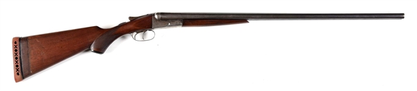 (C) A.H. FOX STERLINGWORTH 20 BORE SIDE BY SIDE SHOTGUN.