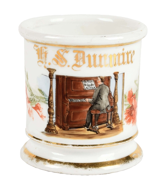 PIANO PLAYER SHAVING MUG