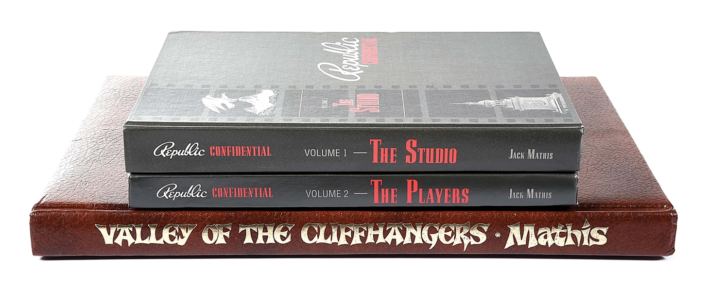 SCARCE BOOKS - VALLEY OF THE CLIFFHANGERS AND THE PLAYERS VOL. 1 & 2