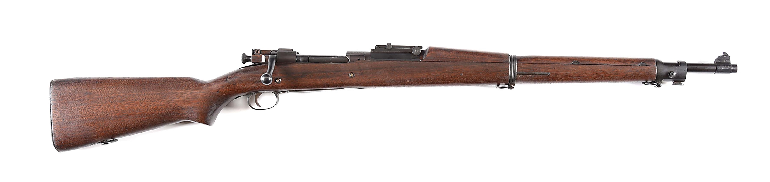 (C) US SPRINGFIELD MODEL 1903 A1 BOLT ACTION RIFLE.