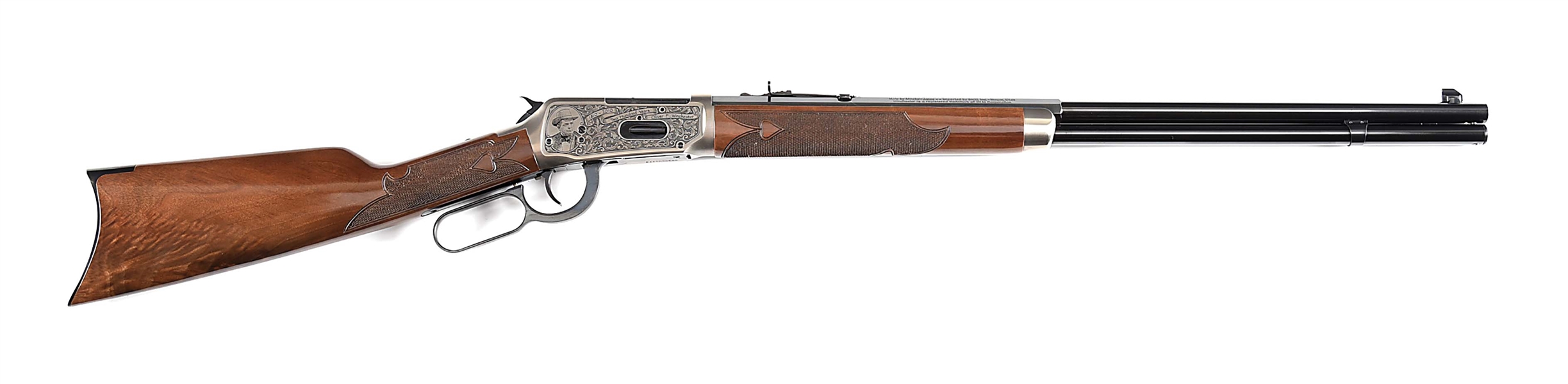 (M) HIGH GRADE OLIVER WINCHESTER COMMEMORATIVE WINCHESTER MODEL 1894 LEVER ACTION RIFLE.