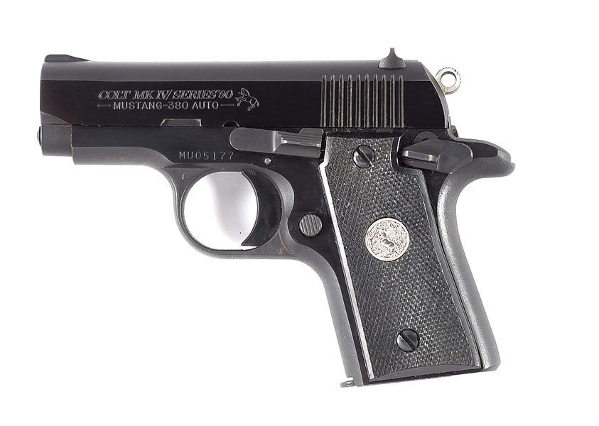 (M) SONNY CAPONES COLT MUSTANG SEMI AUTOMATIC PISTOL.