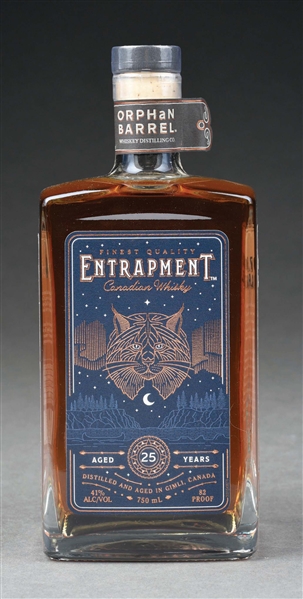 ENTRAPMENT CANADIAN WHISKY 25 YEAR OLD