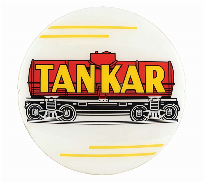 TANKAR GASOLINE SINGLE 13.5" GLOBE LENS. 