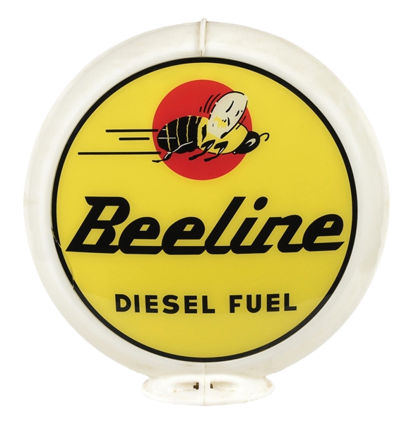 RARE BEELINE DIESEL FUEL COMPLETE 13.5" GLOBE ON CAPCO BODY.