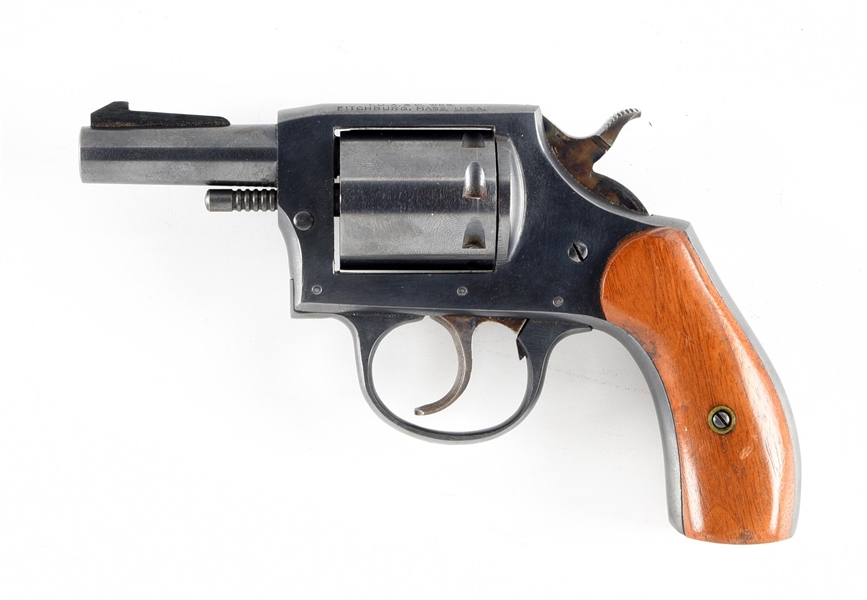 (C) IVER JOHNSON CADET MODEL 55-S DOUBLE ACTION REVOLVER WITH BOX.