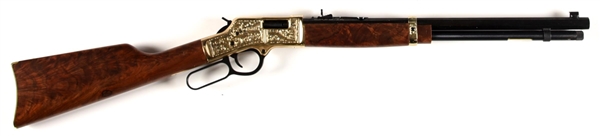 (M) DELUXE II ENGRAVED HENRY BIG BOY LEVER ACTION RIFLE IN .357 MAGNUM.