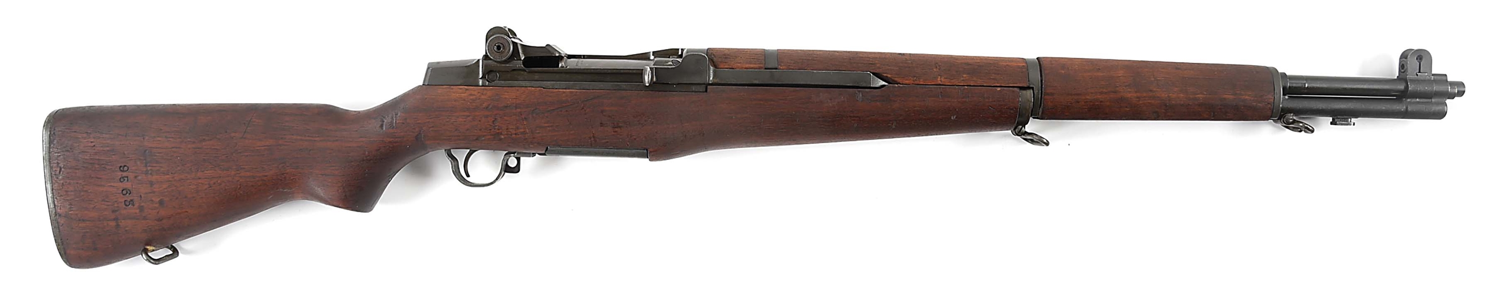 (C) SPRINGFIELD M1 GARAND SEMI AUTOMATIC RIFLE.