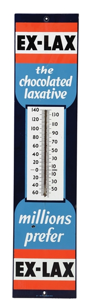 EX-LAX PORCELAIN THERMOMETER. 