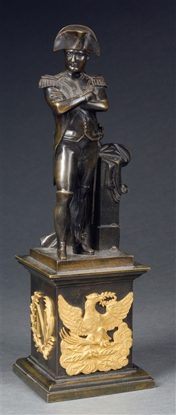 19TH CENTURY BRONZE NAPOLEON.