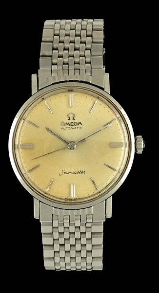 1959 OMEGA SEAMASTER AUTOMATIC 34MM WRISTWATCH W/ ORIGINAL BRACELET