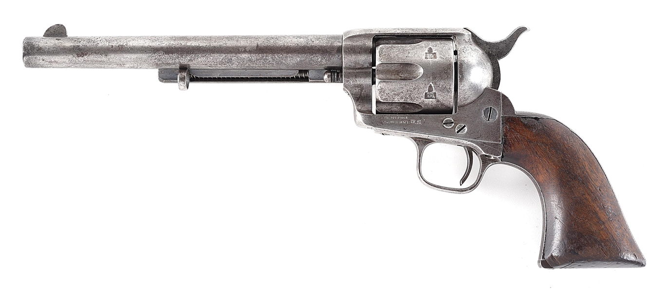 (A) AP CASEY INSPECTED COLT MODEL 1875 SINGLE ACTION ARMY REVOLVER.