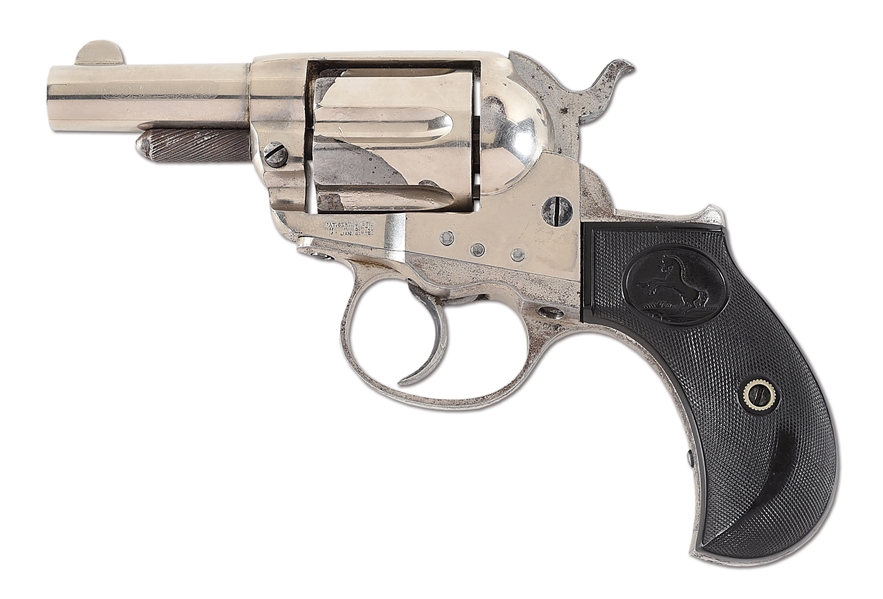 (A) SAN FRANCISCO SHIPPED COLT MODEL 1877 THUNDERER DOUBLE ACTION REVOLVER. 