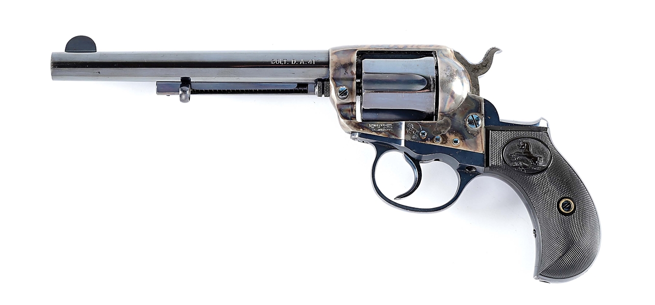 (C) HIGH CONDITION COLT MODEL 1877 THUNDERER DOUBLE ACTION REVOLVER. 