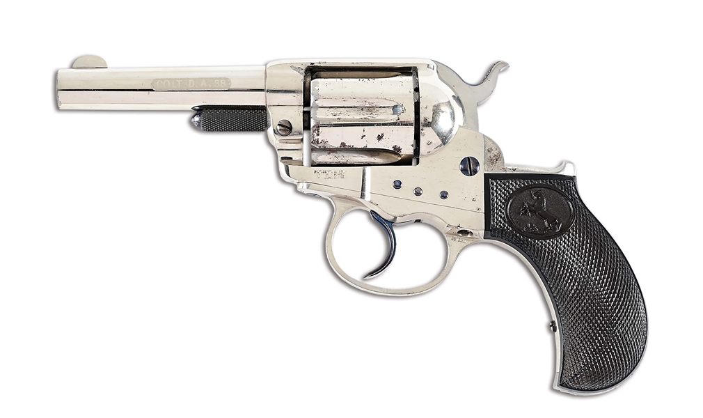 (A) SAN FRANCISCO SHIPPED COLT MODEL 1877 LIGHTNING DOUBLE ACTION REVOLVER. 