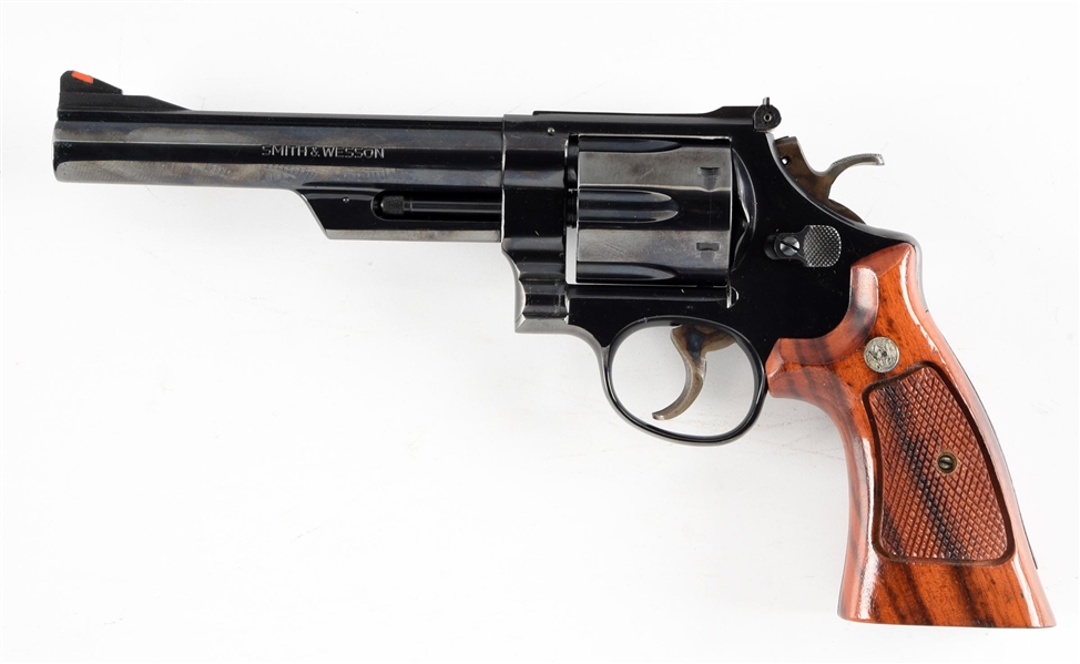 (M) CASED SMITH & WESSON MODEL 29-2 DOUBLE ACTION REVOLVER.
