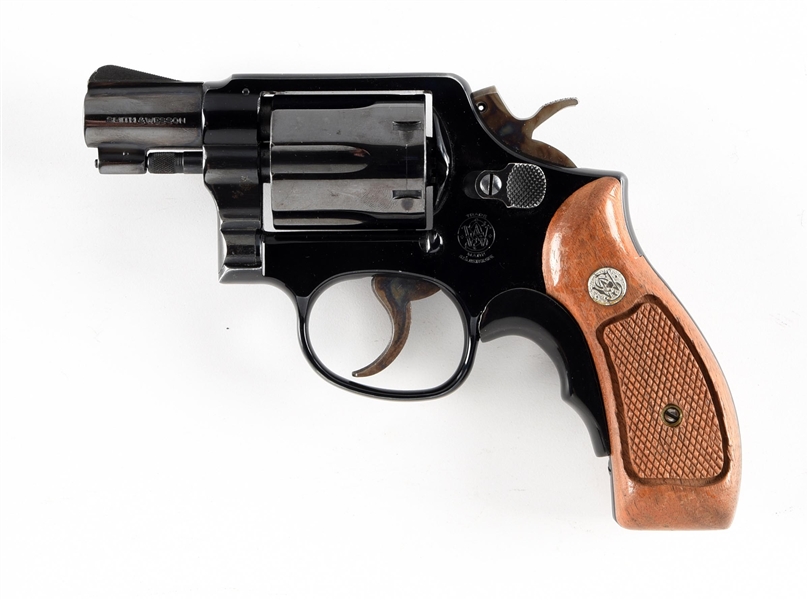 (M) SMITH & WESSON MODEL 12-2 AIRWEIGHT DOUBLE ACTION REVOLVER.