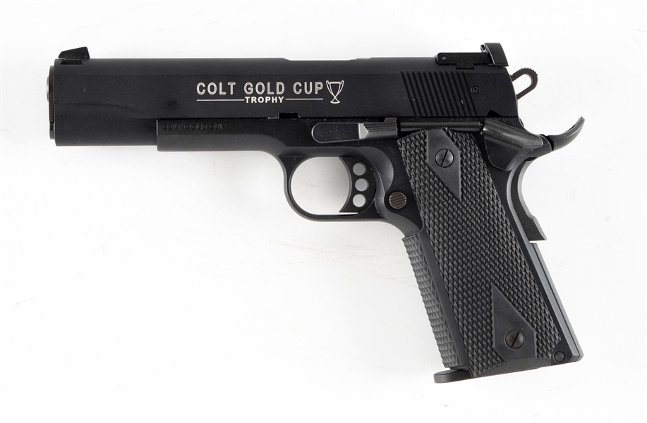 (M) COLT GOLD CUP TROPHY SEMI AUTOMATIC PISTOL BY WALTHER.