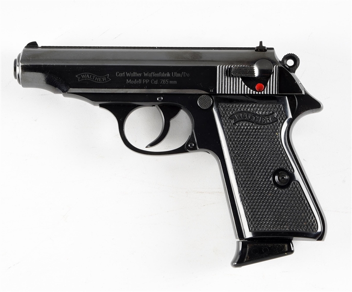 (C) WALTHER PP SEMI AUTOMATIC PISTOL.
