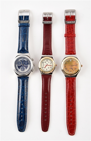 LOT OF 3: IRONY SWATCHES