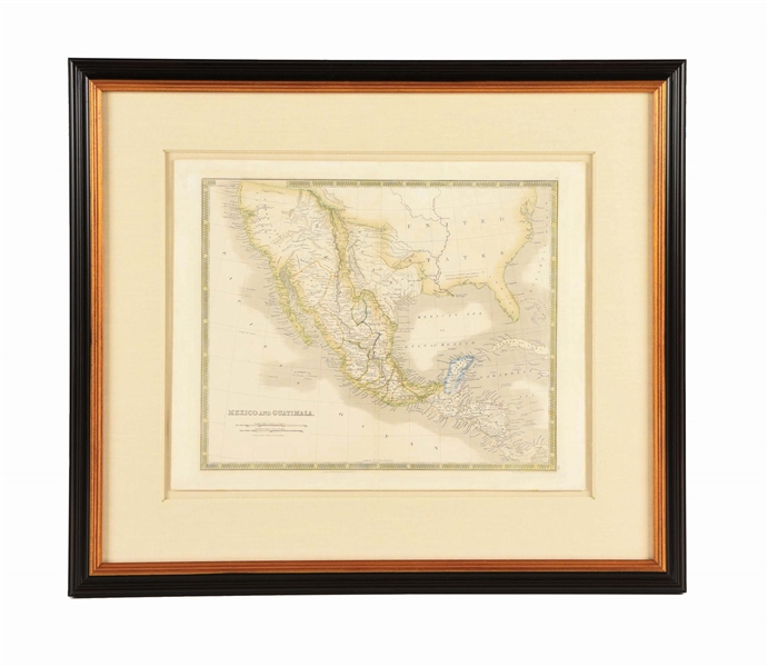  MAP OF MEXICO AND GUATEMALA.