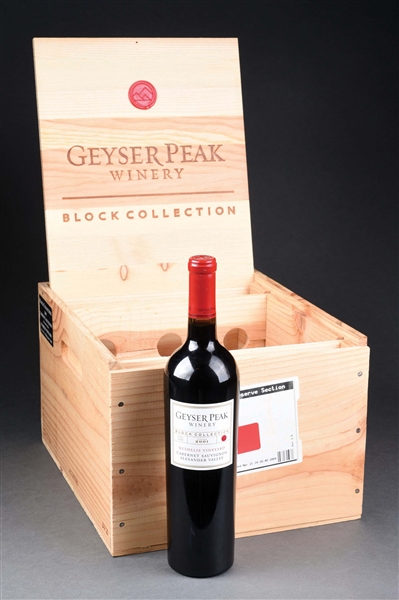 GEYSER PEAK WINERY 2001